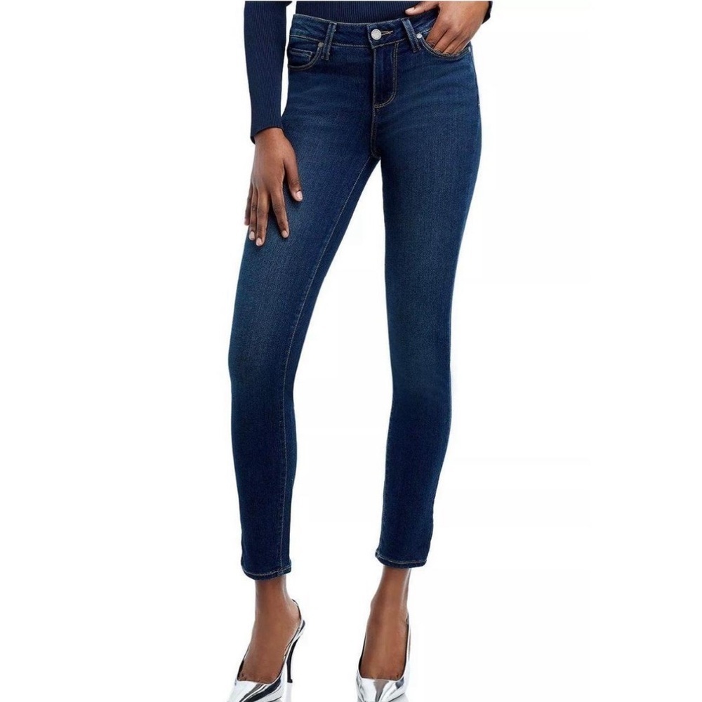 BNWT PAIGE Verdugo Ankle Jeans Size 29- Binx (Dark Blue Wash)